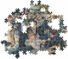 clementoni museum collection - Clementoni Museum Collection Dance At Le Moulin De La Galette 39971, 1000 det. - 3 nuotrauka