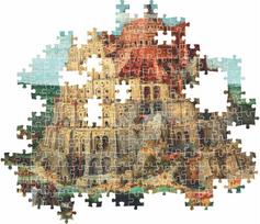 59 x 84 - Clementoni Babel Tower 31738, 59 x 84 cm, 1500 det. - 3 nuotrauka
