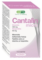 CANTALIN MICRO, 64 Tabletės