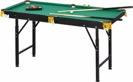 SPORTNOW sulankstomas biliardo stalas, žalias