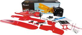 gyra - Amewi AMXFlight Beech D17s Dvivietis lėktuvas 3D/6G RTF Raudonas - 4 nuotrauka