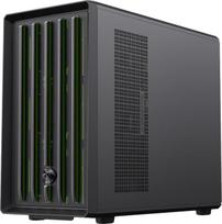 atx case - Gamemax CLAW 360 BK Juodas (Black) - 4 nuotrauka
