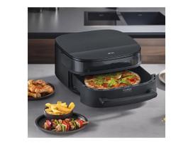 karsto oro gruzdintuve - Caso AirFry & PizzaChef 03191 Juodas (Black) - 2 nuotrauka