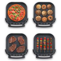 karsto oro gruzdintuve - Caso AirFry & PizzaChef 03191 Juodas (Black) - 5 nuotrauka