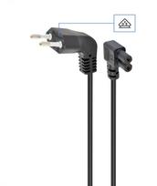 pc power cable - Gembird Cable C7 / Euro Black 1m - 2 nuotrauka