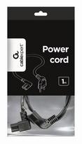 pc power cable - Gembird Cable C7 / Euro Black 1m - 3 nuotrauka