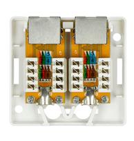 cat 5e senukai - Lanberg UTP Data Box  2x RJ45 Unshielded - 4 nuotrauka