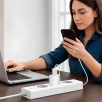 adapteris 5v - Logilink USB-A adapteris 5W 5V/1A Baltas (White) - 4 nuotrauka