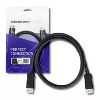 displayport kabelis 4k - Qoltec Cable Displayport to Displayport 2m - 4 nuotrauka