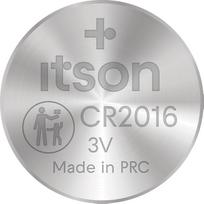 sausi akumuliatoriai - itson itsPREMIUM battery CR2016IT/2BP - 2 nuotrauka