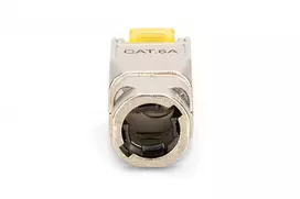 laidu jungtys laukui - Digitus DN-93638 RJ45 CAT 6A jungtis, ekranuota, Sidabras, Geltona (Silver, Yellow) - 4 nuotrauka
