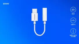 usb c 3.5mm - SAVIO AK-52 - 2 nuotrauka
