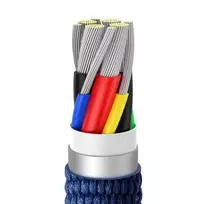 laidas usb c 2m - Baseus CAJY000603 Blue - 3 nuotrauka