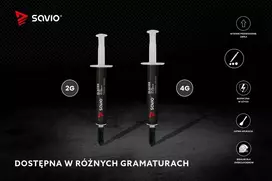 termopasta topocentras - Savio TG-03 2G Savio TG-03 termopasta Šiluminė pasta 13,5 W/m·K 2 g - 3 nuotrauka