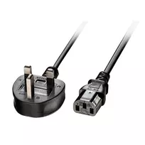 maitinimo laidas c13 - CABLE POWER UK TO IEC C13/2M 30433 LINDY - 2 nuotrauka