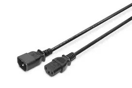 maitinimo laidas 10a - Savio Cable IEC C14 - IEC C13 Black 1.2m - 2 nuotrauka
