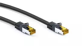 cat7 laidas - Goobay RJ-45 CAT7 1m - 1 m - Cat7 - S/FTP (S-STP) - RJ-45 - RJ-45 - Juodas - 4 nuotrauka