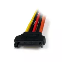 6 pin kabelis - StarTech PYO2LSATA SATA 15-pin į SATA 15-pin x2 kabelis 0.15 m Daugiaspalvis (Multicolor) - 4 nuotrauka