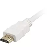 hdmi kabelis baltas - Sharkoon Adapteris HDMI -> HDMI baltas 2m - 4 nuotrauka