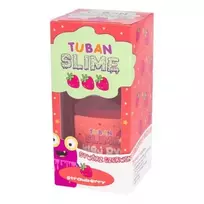 tuba - Tuban Super Slime Strawberry TU 3139, skaidri/raudona - 4 nuotrauka