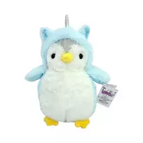 zaislai pingvinas - Pliušinis žaislas Tulilo Roman Penguin, mėlynas/baltas, 20 cm - 2 nuotrauka