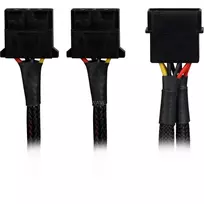 power adapter sata - Sharkoon splitter 1x Molex - 2x Molex - 2 nuotrauka