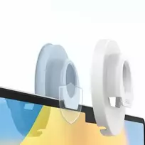 sodo laikikliai - SODI Indukcinis MagSafe laikiklis MacBook BM-300 Baltas (White) - 7 nuotrauka
