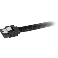 sata cable - Sharkoon SATA III Cable juodas - 60 cm - 3 nuotrauka