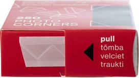 nuotrauku remelis - Victoria Collection photo corners 250pcs - 2 nuotrauka