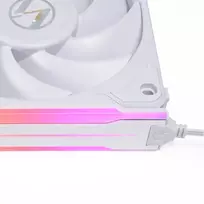 argb fan - Lian Li UNI FAN P28 Side ARGB Strip - 2 nuotrauka