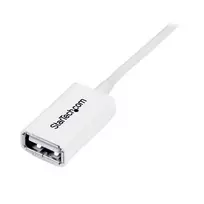 usb 3.0 extension - StarTech.com USB-A į USB-A ilginimo kabelis 3 m Baltas (White) / USBEXTPAA3MW - 2 nuotrauka