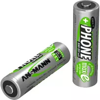 baterija 800 mah - Ansmann Blister 2 X DECT Accu, AA, 800mAh AA / HR6 Nikelio-metalo hidridas (NiMH) - 4 nuotrauka