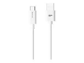 usb a c kabelis - Silicon Power USB A to Micro USB-C cable LK10AC White - 5 nuotrauka
