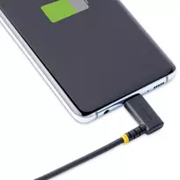 usb c laidas 60w - StarTech R2CCR-15C USB-C laidas 15cm Juodas (Black) - 2 nuotrauka