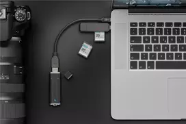 usb s adapteris - Goobay Wentronic TCOCUSB3102 - 0.2 m - USB C - USB A - 3.2 Gen 1 (3.1 Gen 1) - 5000 Mbit/s - Juodas - 2 nuotrauka