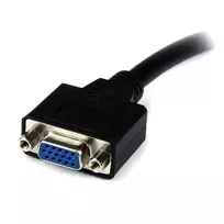 dvi vga - StarTech DVI-I į VGA adapteris DVIVGAMF8IN Juodas (Black) - 2 nuotrauka