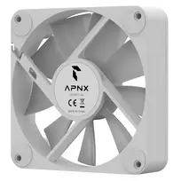 ventiliatorius 120mm argb baltas - APNX FP1-Q 120 PWM ARGB-WT - 2 nuotrauka