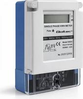 elektros skaitiklis - Qoltec Vienfazis elektroninis skaitiklis 230V 5(60)A LCD - 3 nuotrauka