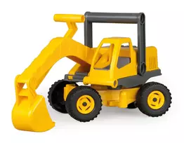 traktoriu modeliukai - Lena EcoActives Excavator Yellow 04211 - 6 nuotrauka