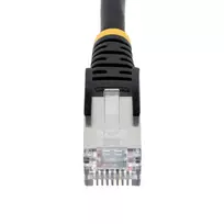kabelis cat6 ethernet - StarTech NLBK-150-CAT6A tinklo kabelis 1.5m Juodas (Black) - 3 nuotrauka