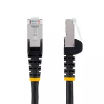 kabelis cat6 ethernet - StarTech NLBK-150-CAT6A tinklo kabelis 1.5m Juodas (Black) - 5 nuotrauka