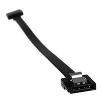 sata 3 kabelis - Akasa Cable SATA / SATA Black 0.15m - 2 nuotrauka