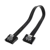 sata 3 kabelis - Akasa Cable SATA / SATA Black 0.15m - 3 nuotrauka