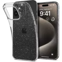 blizgantis deklas - OEM "Liquid Crystal iPhone 15 Pro Max" Glitter Crystal - 2 nuotrauka