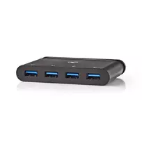 usb c 3 2 gen 2 kabelis - Nedis USB adapteris USB 3.2 Gen 1 USB Type-C™ 4x USB Type-A, juodas - 2 nuotrauka