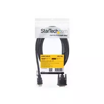 kabelis hdmi hdmi 1.8 - StarTech.com HDMIDVIMM6 HDMI į DVI-D kabelis 1,8 m Juodas (Black) - 2 nuotrauka