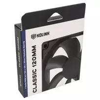 kompiuterio ausintuvas - Kolink Classic HDB PWM Fan 120 mm Juodas (Black) - 5 nuotrauka