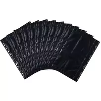 imautes - Herma photo sleeve 10x15cm horizontal 10sh, black (7786) - 2 nuotrauka