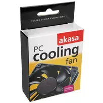 computer case - Akasa Fan AK-4020MS Black - 2 nuotrauka