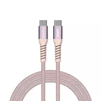 charging usb c 2m - Verbatim USB laidas USB C (M) – USB C (M), 100W, 1,2m, magnetinis, rožinis, dėžutė, 31857 - 7 nuotrauka